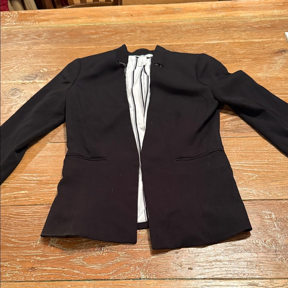 White House Black Market Classic Black Blazer